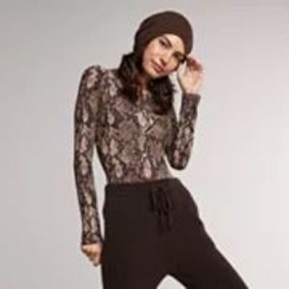 Yummy Sweater Co. Printed Bodysuit - Picture 2 of 4